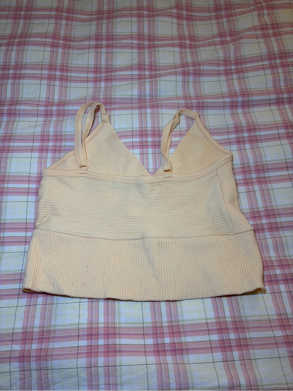 Forever 21 Yellow Ribbed Tank - Picture 2 of 7